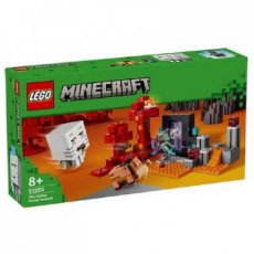 LEGO® 21255 Minecraft Embuscade au portail du Nether