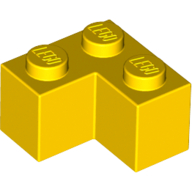 LEGO® 235724 GEEL - M-9-A LEGO® 1x1x2 hoek GEEL