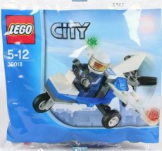 LEGO® 30018 - Karine LEGO® 30018 City Politie microlight vliegtuig (Polybag)