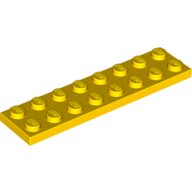 LEGO® 2x8 GEEL