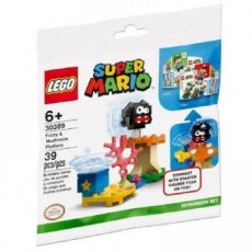 LEGO® 30389 Super Mario Fuzzy en paddenstoelplatform (Polybag)
