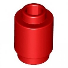 LEGO® 1x1 rond ROOD