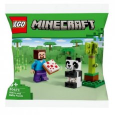 LEGO® 30672 Minecraft Steve et bébé panda