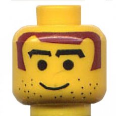 LEGO® 3626bpb0103 GEEL - MS-30-G LEGO® hoofd GEEL