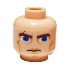 LEGO® hoofd LICHTE HUIDSKLEUR