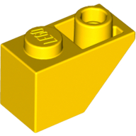 LEGO® 366524 GEEL - M-26-E LEGO® omgekeerd 45 graden 1x2 GEEL