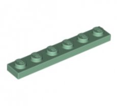 LEGO® 4504795 - 6099187 ZAND GROEN - M-13-B LEGO® 1x6 SAND GREEN