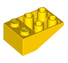 LEGO® omgekeerd 33 graden 2x3 GEEL