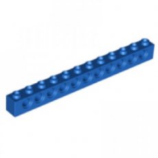 LEGO® 389523 BLAUW - MS-127-G LEGO® 1x12 steen met gaten BLAUW