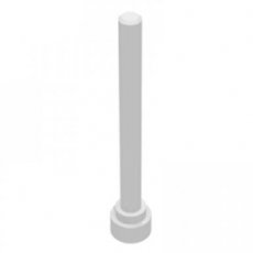 LEGO® 395701a WIT - M-20-A LEGO® antenne  platte bovenkant 1x4 WIT