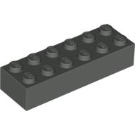 LEGO® 4210875 - 4282819 D GRIJS - H-20-A LEGO® 2x6 DONKER GRIJS