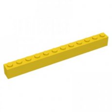 LEGO® 4121533 GEEL - H-8-B LEGO® 1x12 GEEL