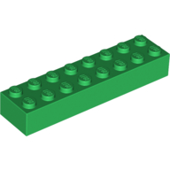 LEGO® 4141384 GROEN - M-40-F LEGO® 2x8 GROEN