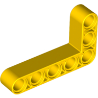 LEGO® hefbalk 3x5 L-vorm dik GEEL