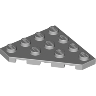 LEGO® 4160560 L GRIJS - L-21-E LEGO® wig 4x4 hoek LICHT GRIJS