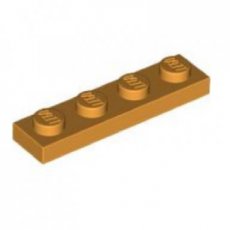 LEGO® 4163782 MED ORANJE - MS-3-F LEGO® 1x4 MEDIUM ORANJE