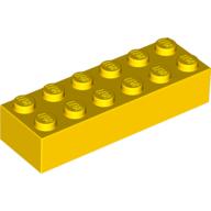 LEGO® 4181143 GEEL - L-18-G LEGO® 2x6 GEEL