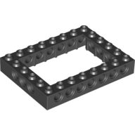 LEGO®  steen 6x8 open midden ZWART