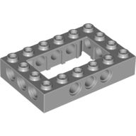 LEGO® 4211716 L GRIJS - L-51-G LEGO®  steen 4x6 open midden LICHT GRIJS