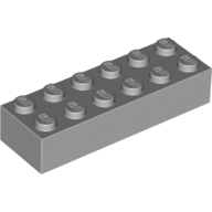 LEGO® 4211795 - 4274668 L GRIJS - ML-25 LEGO® 2x6 LICHT GRIJS
