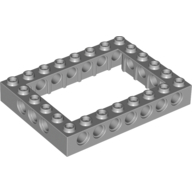 LEGO®  steen 6x8 open midden LICHT GRIJS