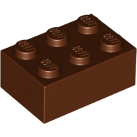 LEGO® 4216668 BRUIN - L-29-E LEGO® 2x3 BRUIN