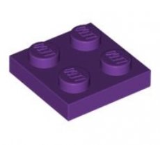 LEGO® 4133548 - 4165671 PAARS - M-8-A LEGO® 2x2 PAARS