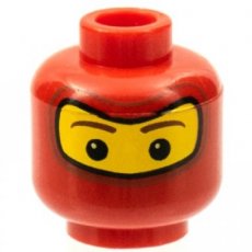 LEGO® 4230891 ROOD - MS-15-I LEGO® hoofd  Balaclava ROOD