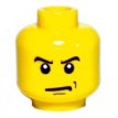 LEGO® 4259916- 6044001- 6100217 GEEL - M-21-H LEGO® hoofd GEEL