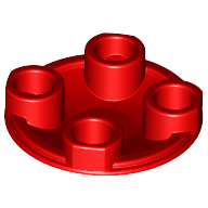 LEGO® 4278275 ROOD - MS-35-A LEGO® 2x2 rond met afgeronde onderkant ROOD
