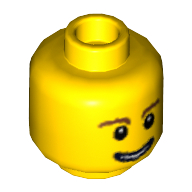 LEGO® hoofd GEEL