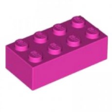 LEGO® 4229355 - 6248847 D ROZE - M-32-F LEGO® 2x4 DONKER ROZE