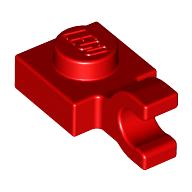 LEGO® 4524644 - 6335377 ROOD - M-20-H LEGO® 1x1 met horizontale clip ROOD