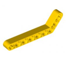 LEGO® hefbalk 1x9 gebogen (7-3) GEEL
