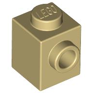 LEGO® 4579260 BEIGE - H-12-C LEGO® 1x1 met nop aan één zijde BEIGE