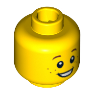 LEGO® 4584727 GEEL - MS-66-L LEGO® head YELLOW