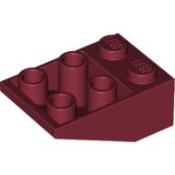 LEGO® 6117781 - 6457943 D ROOD - H-7-B LEGO® omgekeerd 33 graden 2x3 DONKER ROOD