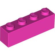 LEGO® 4178075 - 4245308 - 4621542 D ROZE - H-17-D LEGO® 1x4 DONKER ROZE