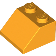 LEGO® 6020181 L ORANJE - MS-71-L LEGO® 45 graden 2x2 LICHT ORANJE
