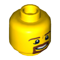 LEGO® 6021675 GEEL - MS-96-J LEGO® head YELLOW