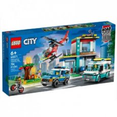 LEGO® 60371 City Hoofdkwartier van hulpdienstvoertuigen