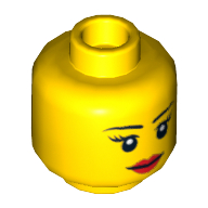 LEGO® 6100203 GEEL - MS-77-I LEGO® hoofd  GEEL