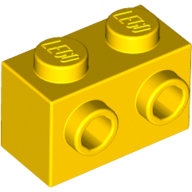 LEGO® 6119197 GEEL - M-15-D LEGO® 1x2 met noppen aan 1 zijde GEEL