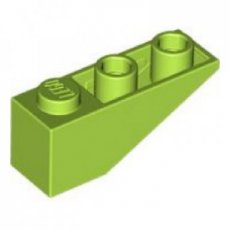 LEGO® omgekeerd 33 graden 1x3 LIMOEN
