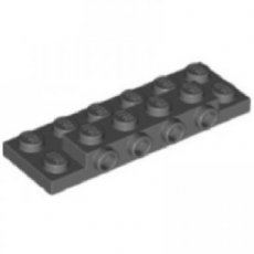 LEGO® 2x2x2/3 met 2 noppen aan zijkant DONKER GRIJS