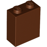 LEGO® 4609329 - 6172808 BRUIN - L-51-F LEGO® 1x2x2 met nophouder aan de binnenkant BRUIN
