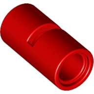 LEGO® 6173126 ROOD - M-15-F LEGO® pinconnector rond met sleuf ROOD
