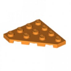 LEGO® wig 4x4 hoek ORANJE