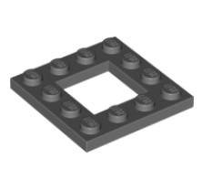 LEGO® 4x4 aangepast DONKER GRIJS