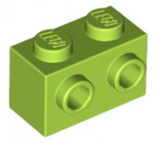 LEGO® 6208291 LIMOEN - H-16-A LEGO® 1x2 met noppen aan 1 zijde LIMOEN